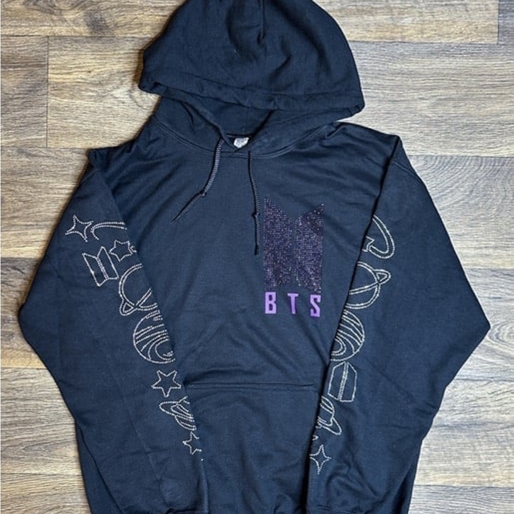 BTS Debazzled Customized Hoodie